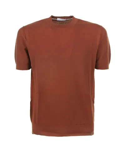 Paolo Pecora T-shirt In Brown
