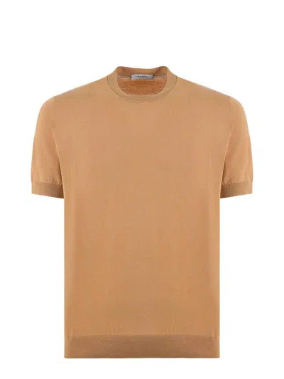 Paolo Pecora T-shirt In Dark Yellow