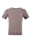 Paolo Pecora T-shirt In Cotton Thread. Disponibile Store Scafati In Fango