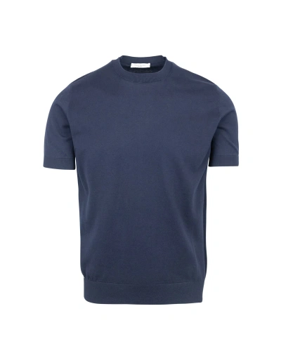 Paolo Pecora T-shirt In Maglia Fine In 6685