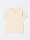 Paolo Pecora T-shirt  Kids Color Butter In Butter