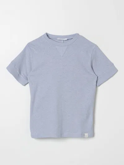 Paolo Pecora T-shirt  Kids Colour Gnawed Blue