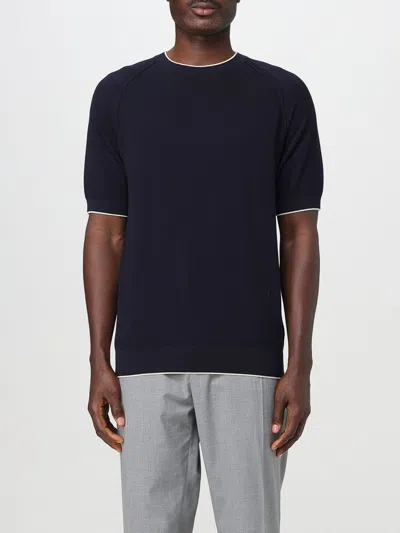 PAOLO PECORA T-SHIRT PAOLO PECORA MEN COLOR NAVY,G63928045