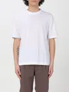 Paolo Pecora T-shirt In Cotton Thread In White