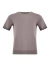 Paolo Pecora T-shirt In Cotton Thread. Disponibile Store Scafati In Fango