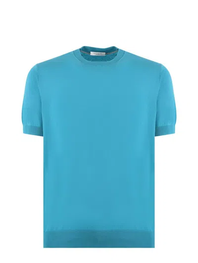 Paolo Pecora T-shirt In Turquoise