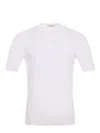 Paolo Pecora T-shirt In Cotton Thread In White