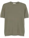 Paolo Pecora Purl-knit T-shirt In Green