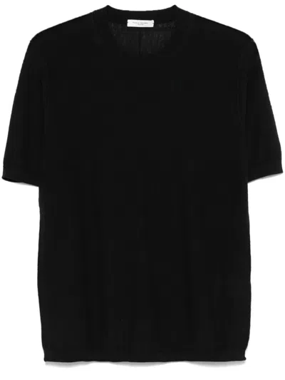 Paolo Pecora T-shirts And Polos In Black