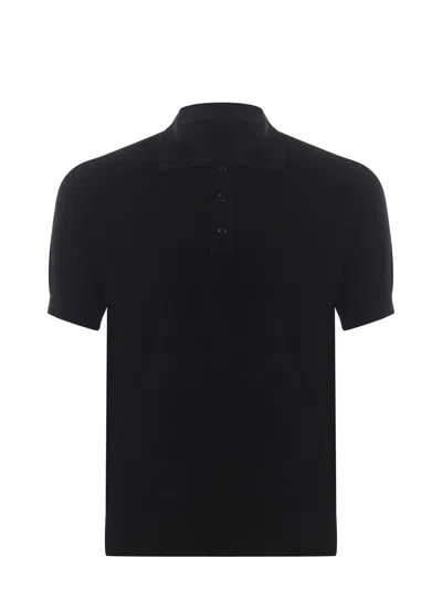 Paolo Pecora T-shirts And Polos Black