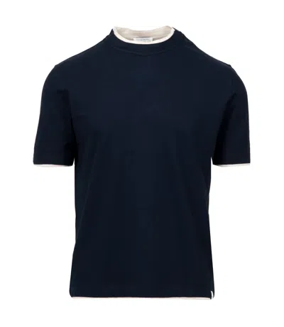 Paolo Pecora T Shirts And Polos Blue