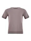 Paolo Pecora T-shirt In Cotton Thread. Disponibile Store Scafati In Fango