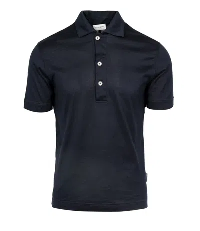 Paolo Pecora T Shirts And Polos Navy Blue