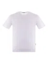 Paolo Pecora T-shirt In Cotton Thread In White