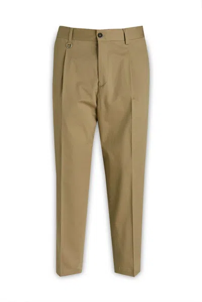 Paolo Pecora Tailored Trousers In Beige