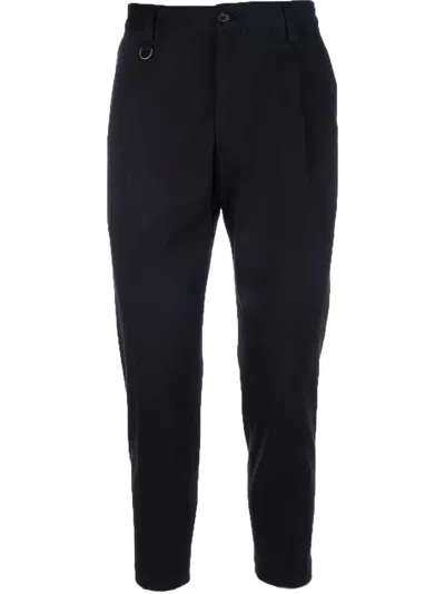 Paolo Pecora Tapered Chinos In Black