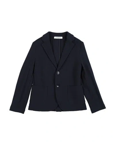 Paolo Pecora Babies'  Toddler Boy Blazer Midnight Blue Size 6 Polyester, Cotton, Elastane