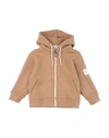Paolo Pecora Toddler Boy Cardigan Camel Size 5 Polyester, Viscose, Elastane In Brown