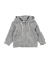 Paolo Pecora Toddler Boy Cardigan Light Grey Size 6 Acrylic, Virgin Wool, Polyester In Gray