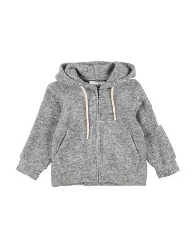 Paolo Pecora Babies'  Toddler Boy Cardigan Light Grey Size 6 Acrylic, Virgin Wool, Polyester In Gray