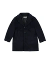 Paolo Pecora Toddler Boy Coat Navy Size 6 Polyester, Viscose