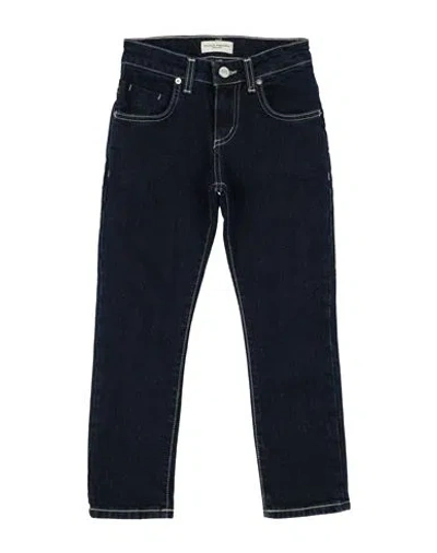 Paolo Pecora Babies'  Toddler Boy Jeans Blue Size 6 Cotton, Elastane In Black