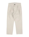 Paolo Pecora Toddler Boy Pants Beige Size 6 Cotton, Elastane In Neutral