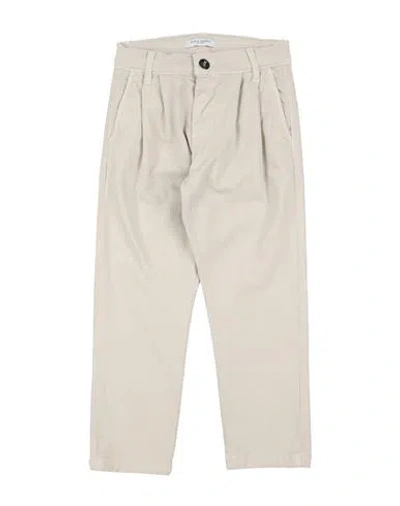 Paolo Pecora Babies'  Toddler Boy Pants Beige Size 6 Cotton, Elastane In Neutral