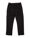 Paolo Pecora Toddler Boy Pants Black Size 6 Polyester, Viscose, Elastane In Black