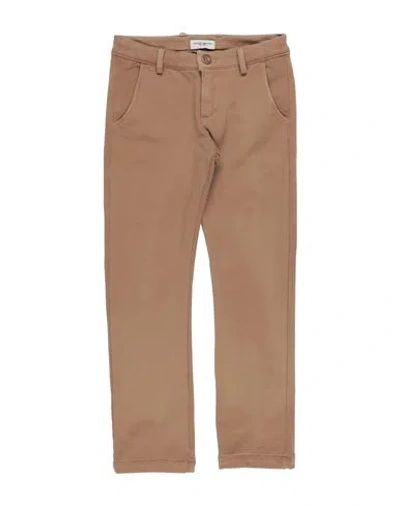 Paolo Pecora Babies'  Toddler Boy Pants Brown Size 6 Cotton, Elastane