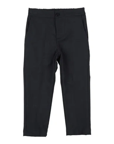 Paolo Pecora Babies'  Toddler Boy Pants Midnight Blue Size 6 Polyester, Viscose, Elastane