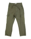 Paolo Pecora Babies'  Toddler Boy Pants Military Green Size 6 Cotton, Elastane