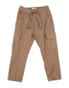 Paolo Pecora Toddler Boy Pants Sand Size 6 Cotton, Elastane In Brown
