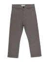 Paolo Pecora Toddler Boy Pants Taupe Size 6 Cotton, Elastane In Gray