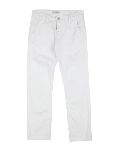 Paolo Pecora Babies' Pants In White