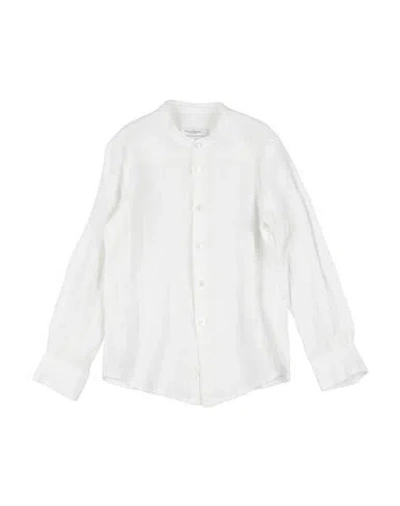 Paolo Pecora Babies'  Toddler Boy Shirt Ivory Size 6 Cotton, Polyamide, Elastane In White