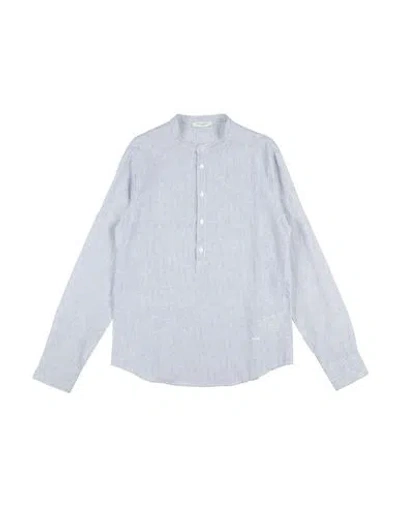 Paolo Pecora Babies'  Toddler Boy Shirt Light Blue Size 4 Linen, Cotton