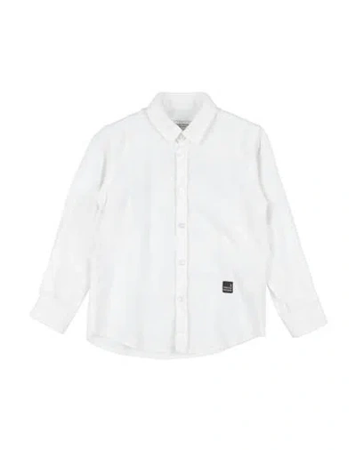 Paolo Pecora Babies'  Toddler Boy Shirt White Size 4 Linen, Cotton