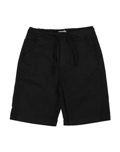 Paolo Pecora Babies'  Toddler Boy Shorts & Bermuda Shorts Black Size 6 Linen, Cotton, Elastane