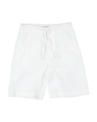 Paolo Pecora Babies'  Toddler Boy Shorts & Bermuda Shorts White Size 6 Cotton, Elastane
