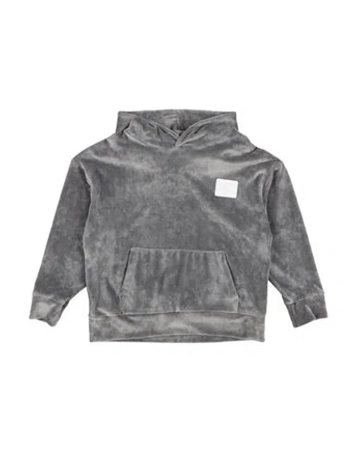 Paolo Pecora Babies'  Toddler Boy Sweatshirt Grey Size 5 Polyester, Elastane
