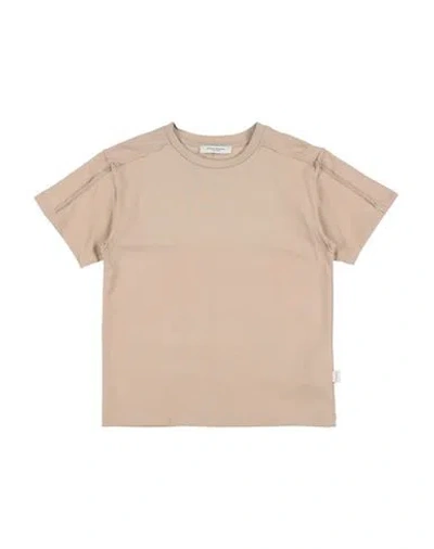 Paolo Pecora Babies'  Toddler Boy T-shirt Beige Size 6 Cotton