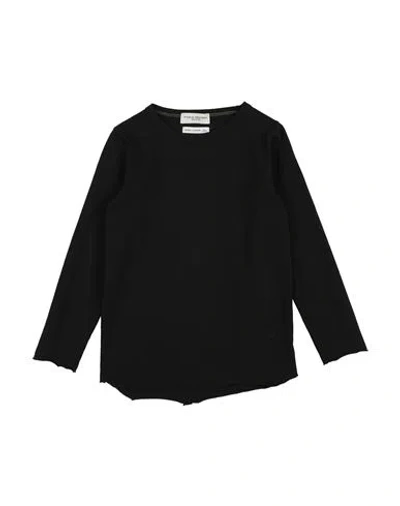Paolo Pecora Babies'  Toddler Boy T-shirt Black Size 5 Cotton