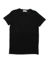 Paolo Pecora Toddler Boy T-shirt Black Size 6 Cotton In Black