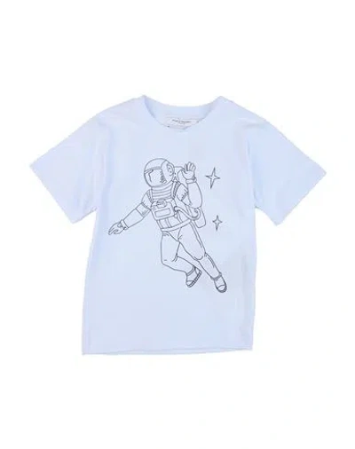 Paolo Pecora Babies'  Toddler Boy T-shirt White Size 4 Cotton In Blue