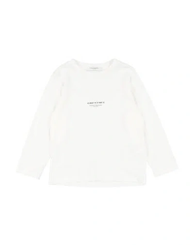 Paolo Pecora Babies'  Toddler Boy T-shirt White Size 5 Cotton