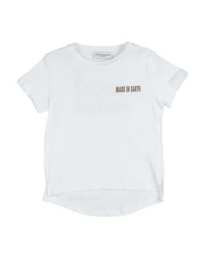 Paolo Pecora Babies'  Toddler Boy T-shirt White Size 6 Cotton