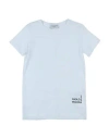Paolo Pecora Toddler Boy T-shirt White Size 6 Cotton In Blue