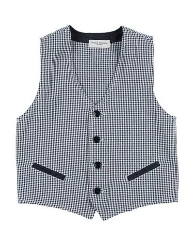 Paolo Pecora Babies' Vests In Blue