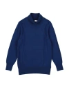 Paolo Pecora Babies'  Toddler Boy Turtleneck Bright Blue Size 6 Viscose, Nylon, Cotton, Wool, Cashmere
